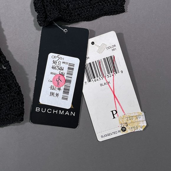 Dana Buchman Hand Crocheted Black Top‎ Size Petite - Picture 10 of 13